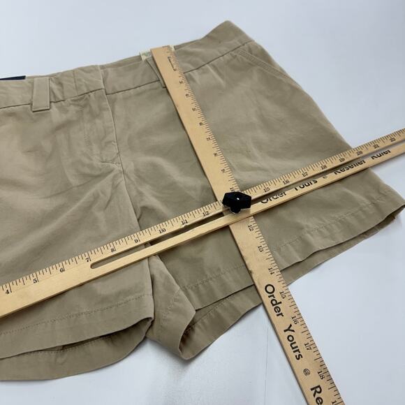 Tommy Hilfiger Shorts Womens 14 Tan Khaki Chino Cotton‎ - Picture 8 of 9